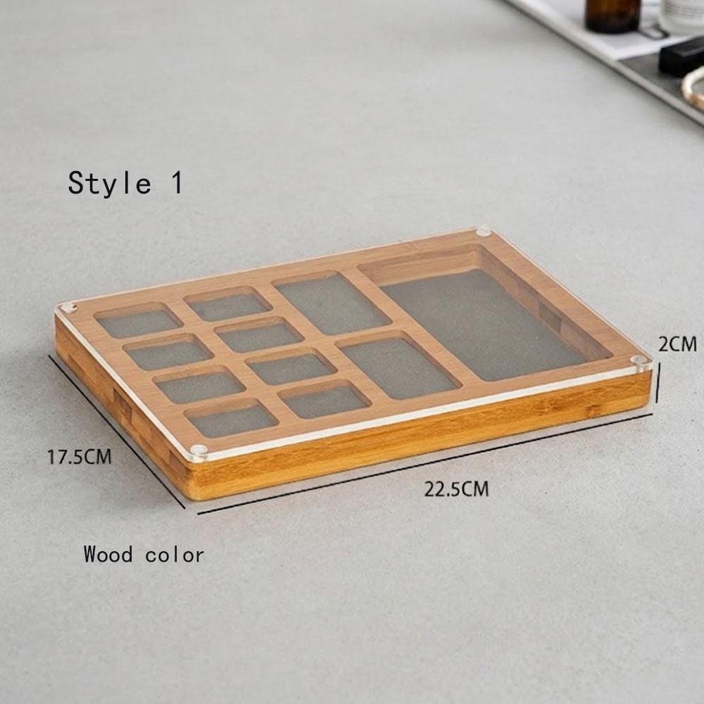 Wooden Jewelry Making Tools, Bead Storage Box, Gift for DIY Craft Lovers