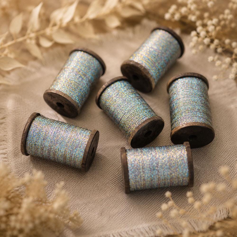 Metallic Tatting Thread, 70m Spool,Tatting Crafting Supply
