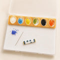 Bead Storage Tray with Lid, Craft Preservation Box, Portable Beading Palette