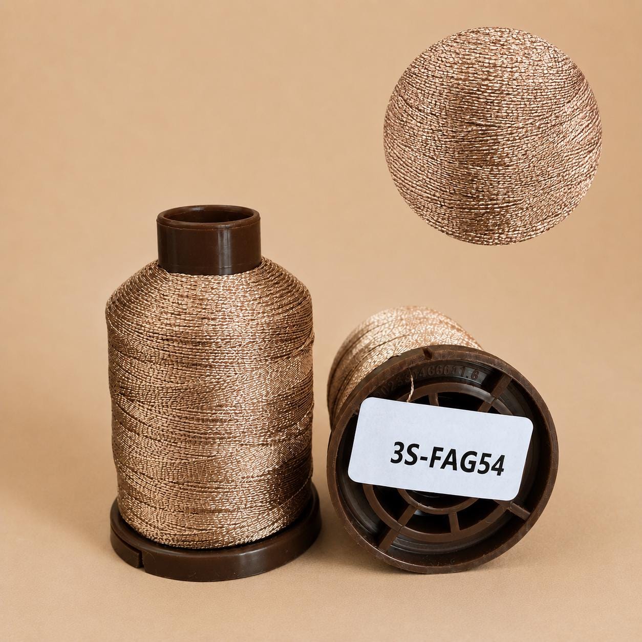 Metallic Tatting Thread, 3 Ply 0.2mm Shiny Craft Cord for Shuttle Tatting, Crochet, Lace and Jewelry Making
