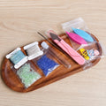 Beginner Shuttle Tatting Kit, Lace Making Starter Set with Tatting Tools