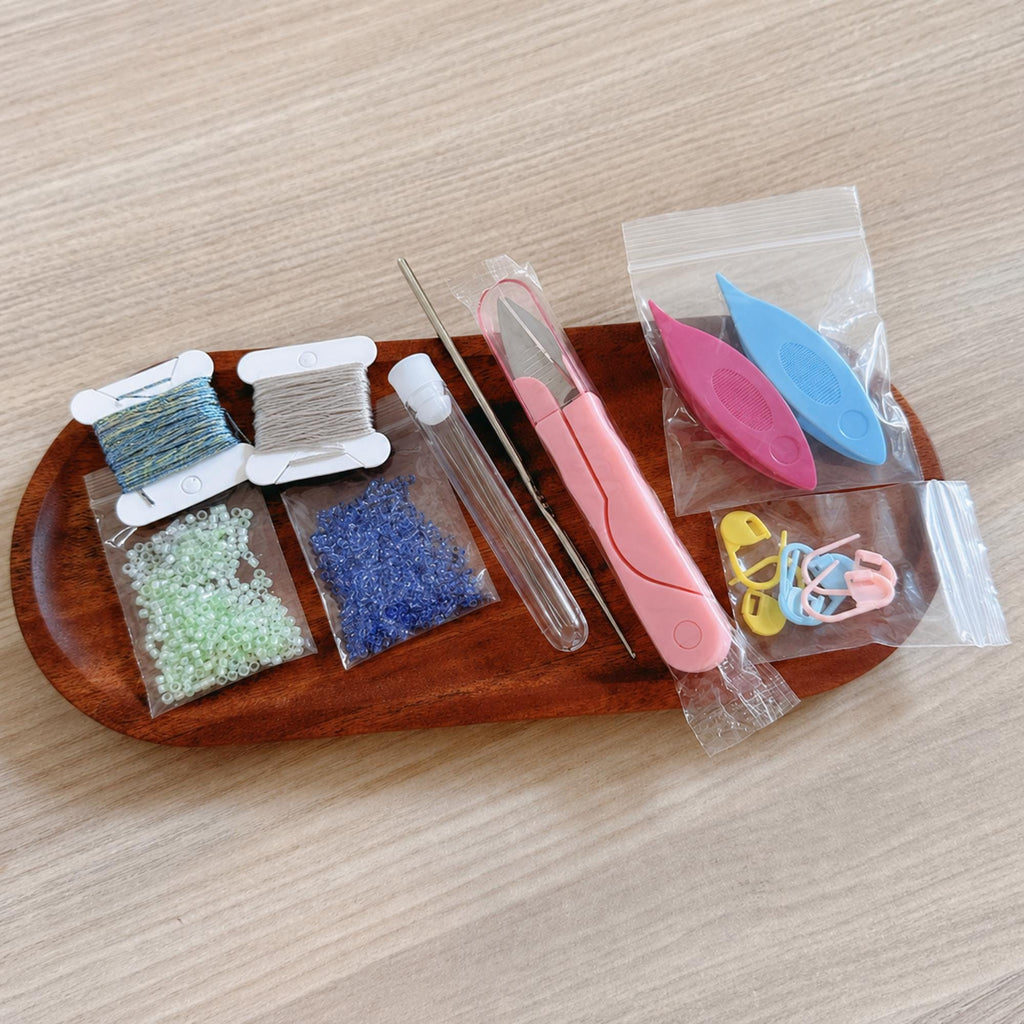 Beginner Shuttle Tatting Kit, Lace Making Starter Set with Tatting Tools