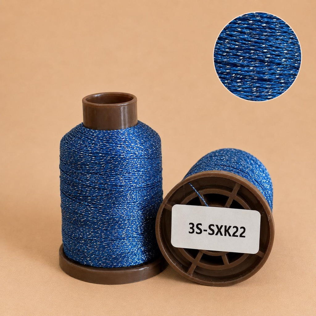 SXK22 metallic tatting thread color