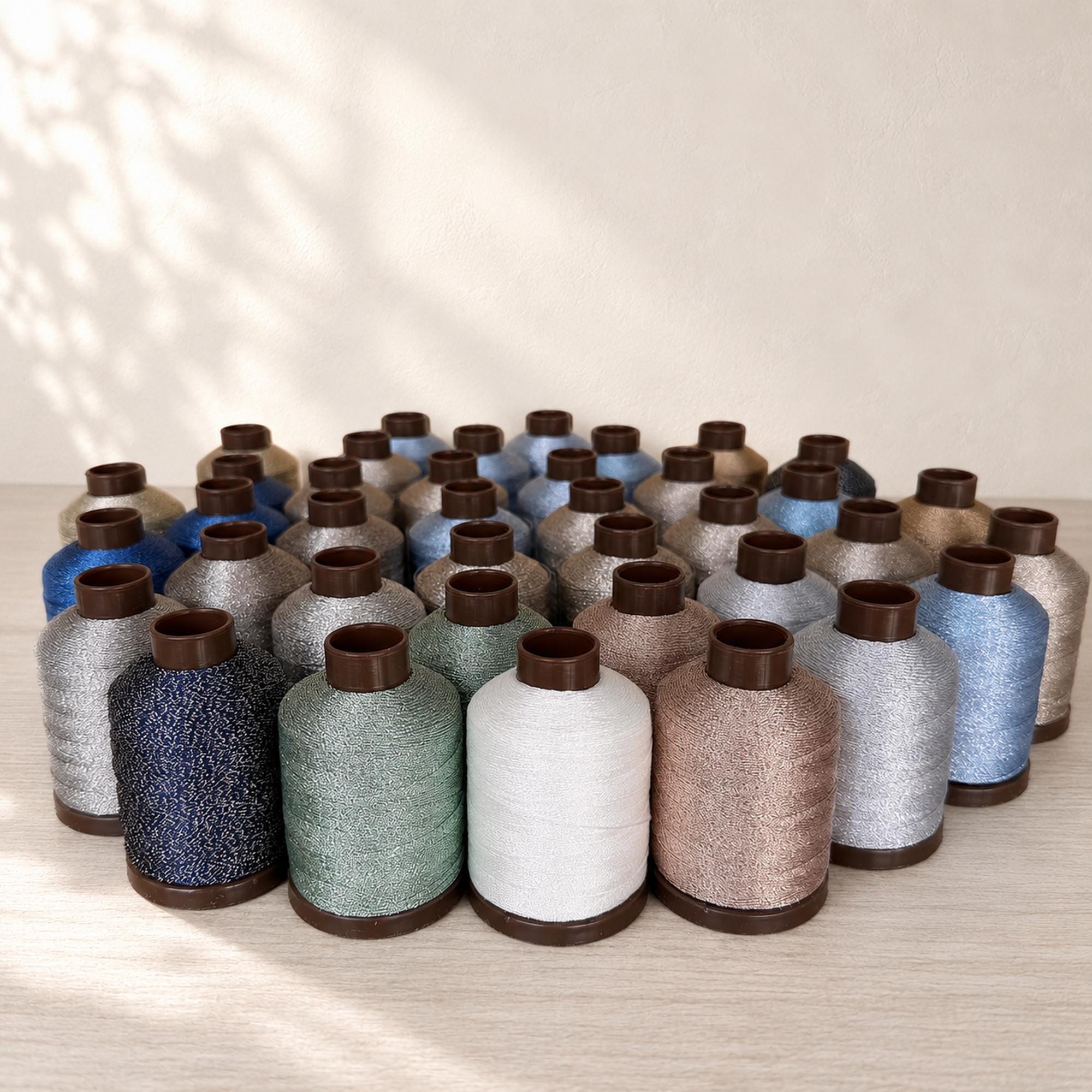 Metallic Beading Cord, Tambour Embroidery Thread, Tatting Crafting Supply