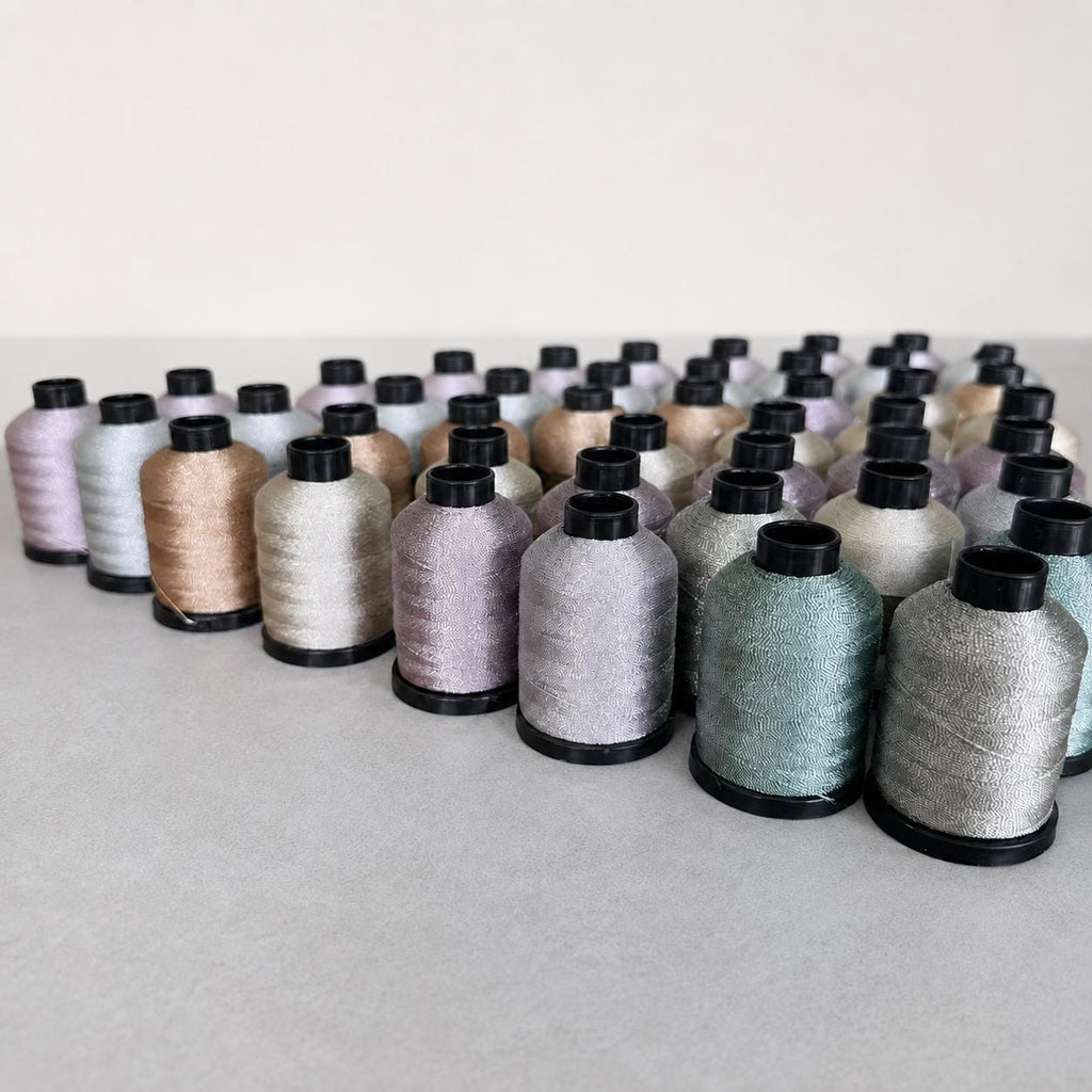 4-Ply Metallic Tatting Thread, 200m Jewelry Making Thread with Protective Finish for Shuttle Tatting and Lace