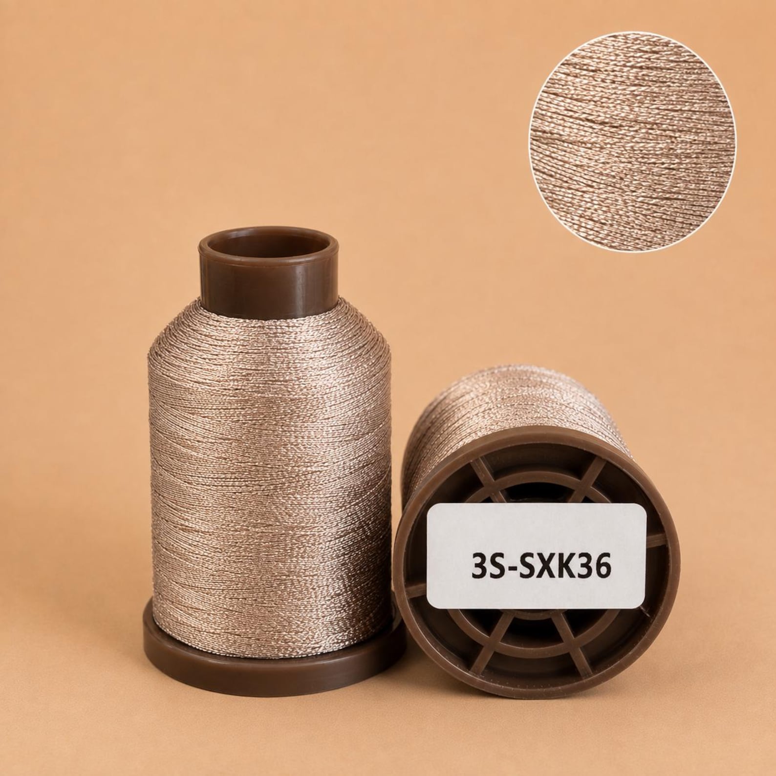 SXK36 metallic tatting thread color