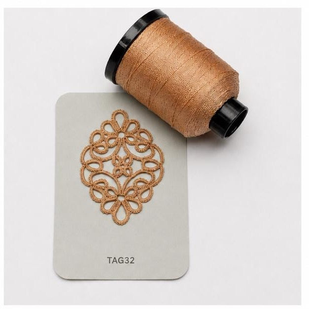 TAG32 metallic tatting thread color